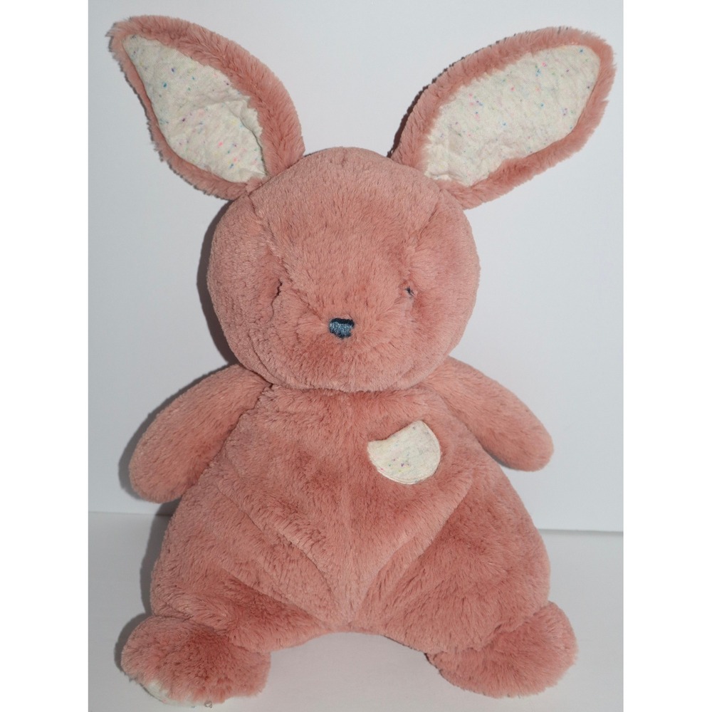 Baby Gund Oh So Snuggly Bunny Pink Plush Rabbit Stuffed Animal 6059318 14"